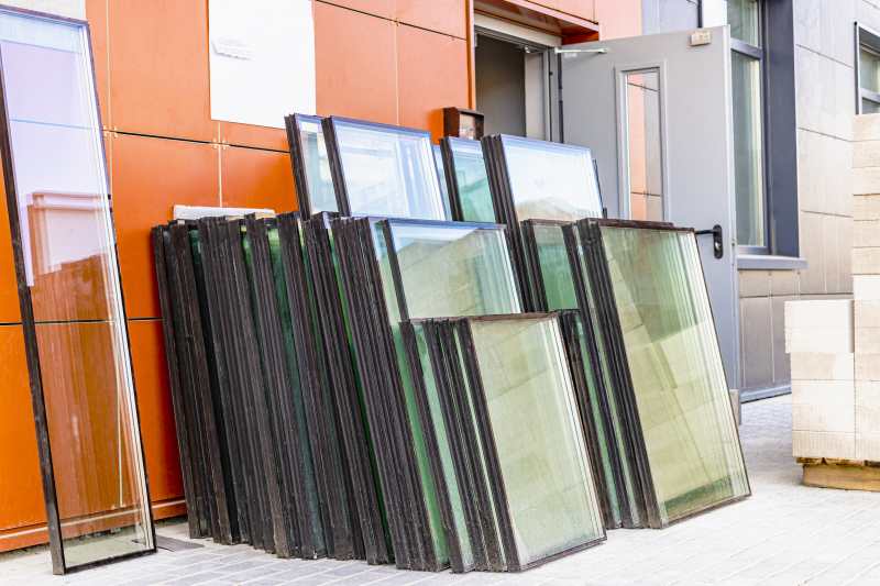 Różne rodzaje szkła stosowane w oknach: absorpcyjne, float, fotochromowe, termochromowe i elektrochromowe